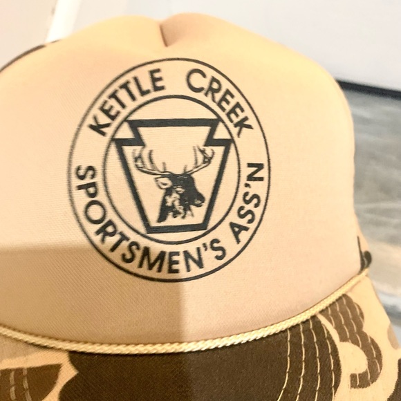 Trucker Camo Vintage Men’s Hat OSFA - Picture 2 of 9